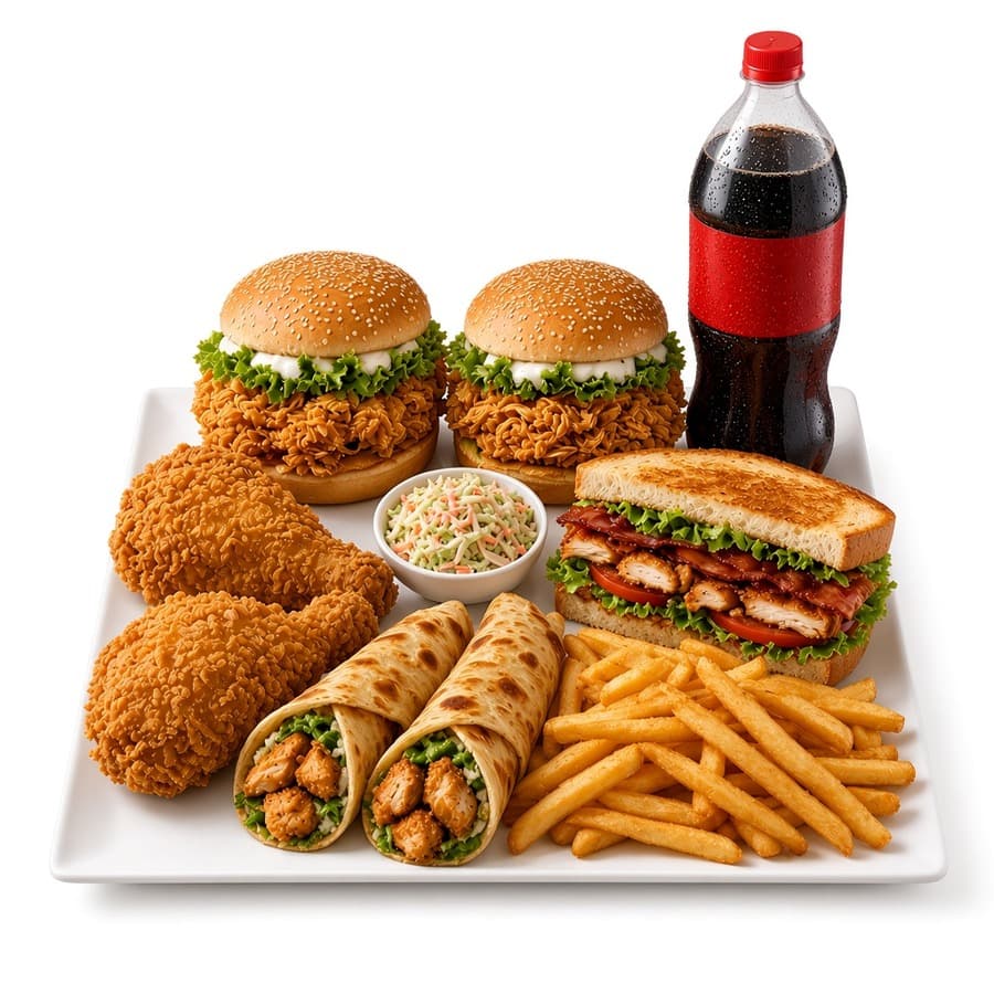 Fast Food Platter